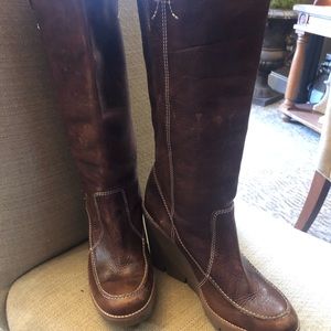 Michael Kors leather boots